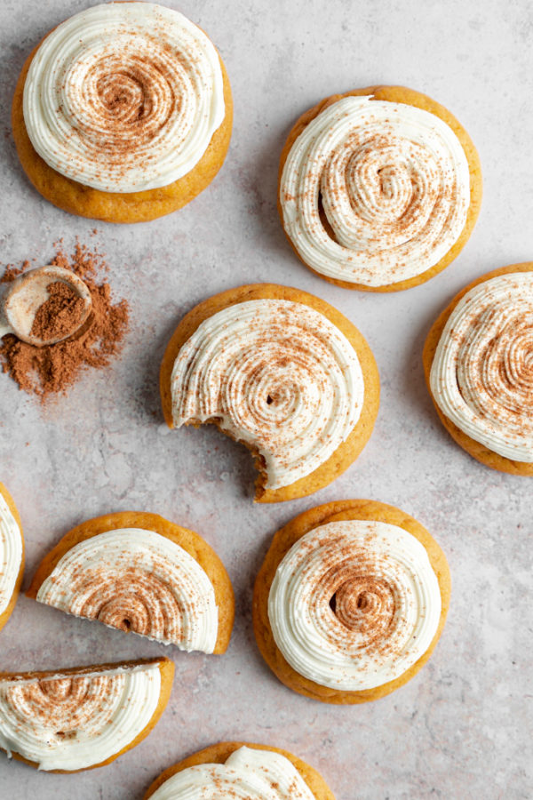 Vegan Pumpkin Spice Cookies