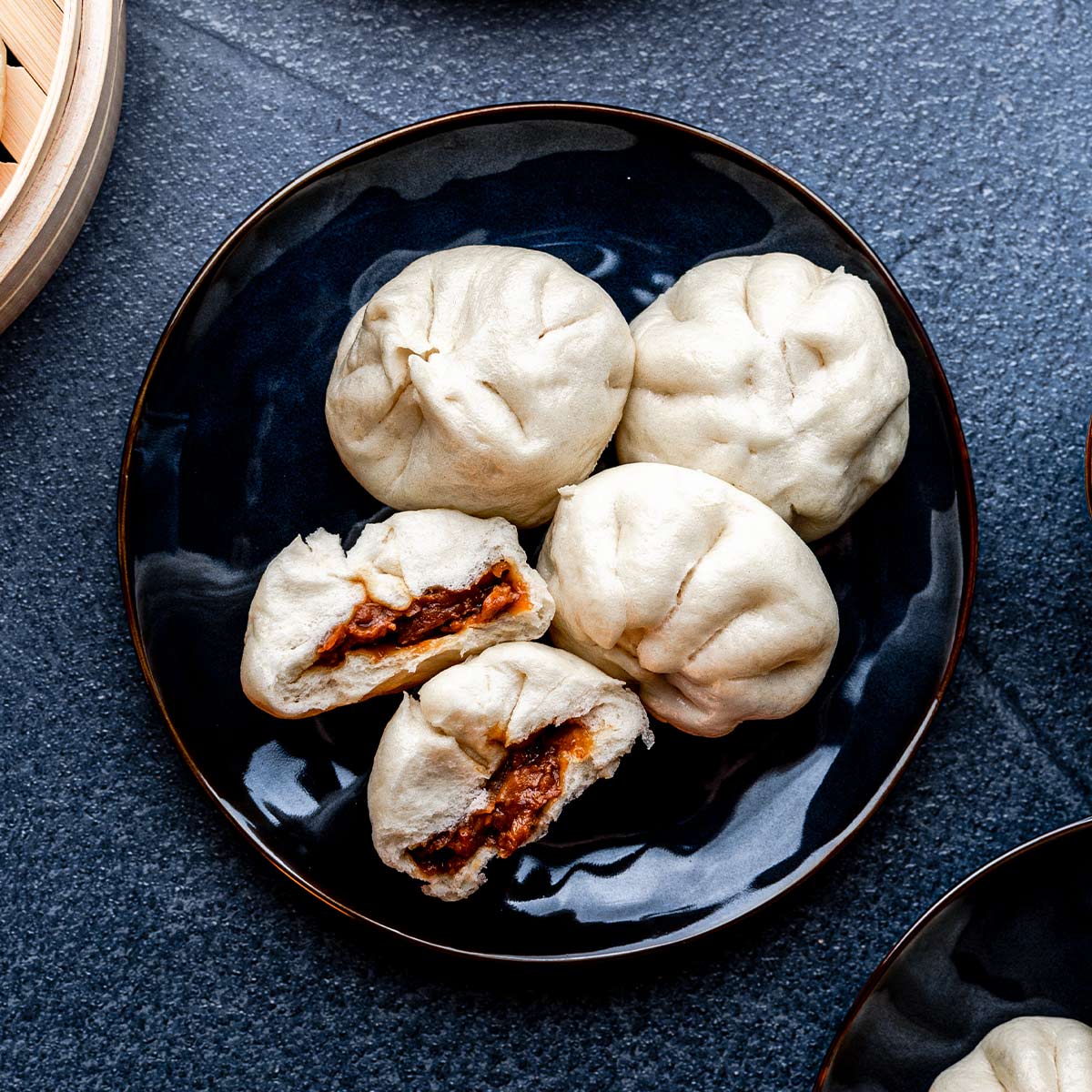 Vegan Siopao Asado (Filipino Steamed Buns) - Floured Frame