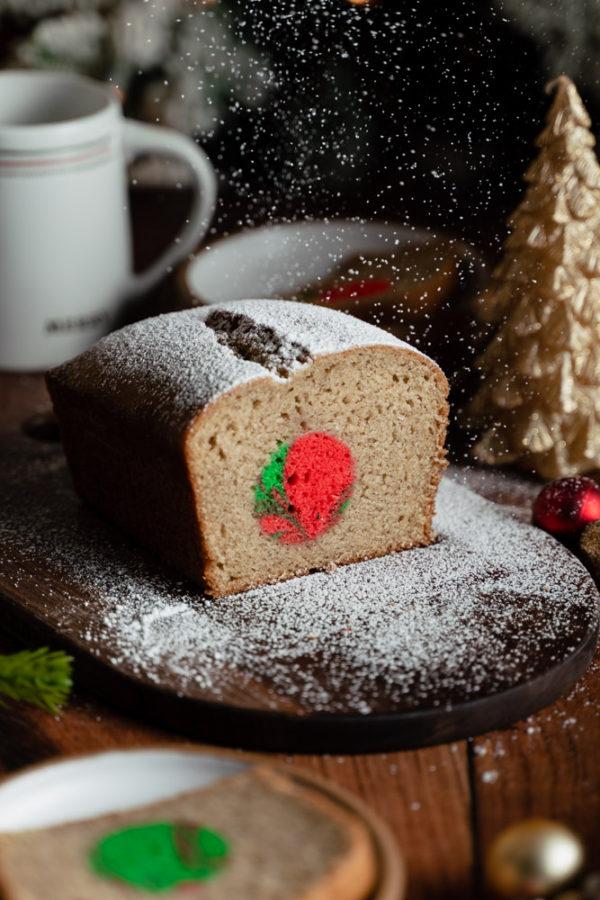 Vegan Eggnog Loaf Cake Floured Frame