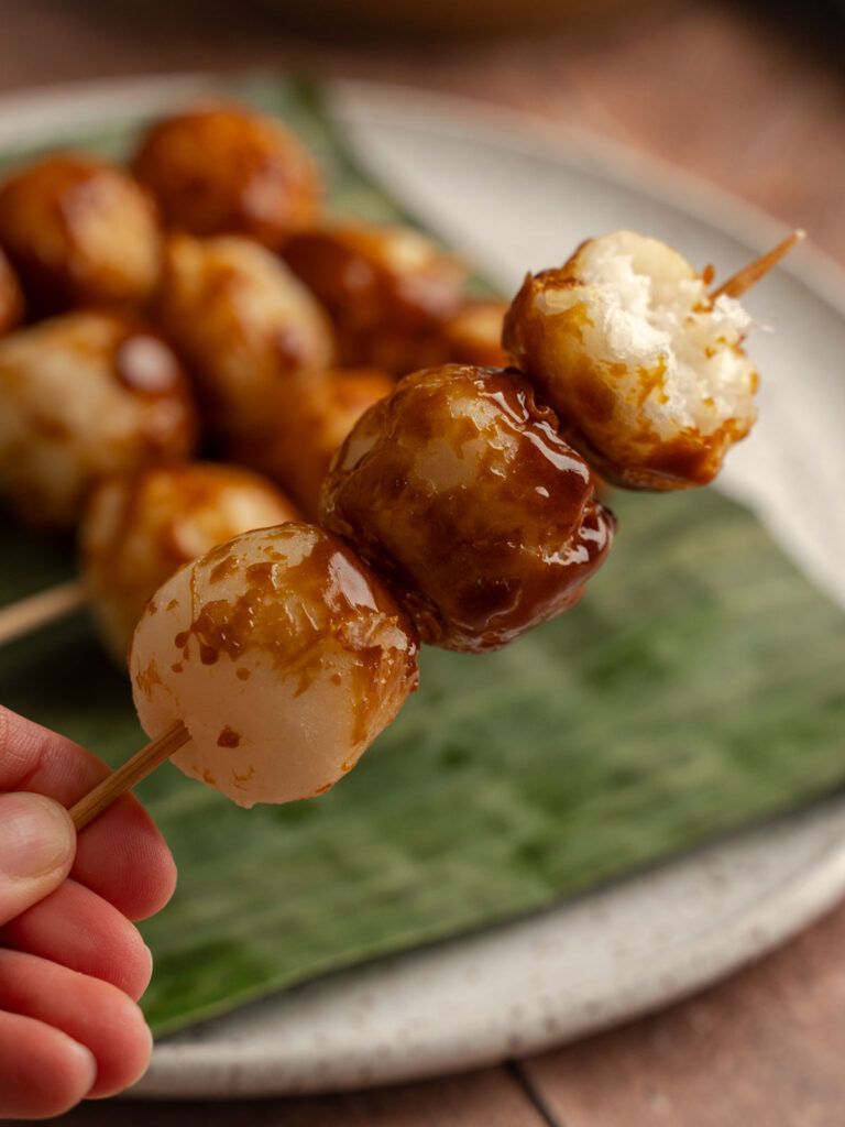 Easy Filipino Karioka (Fried Sweet Rice Balls) - Floured Frame