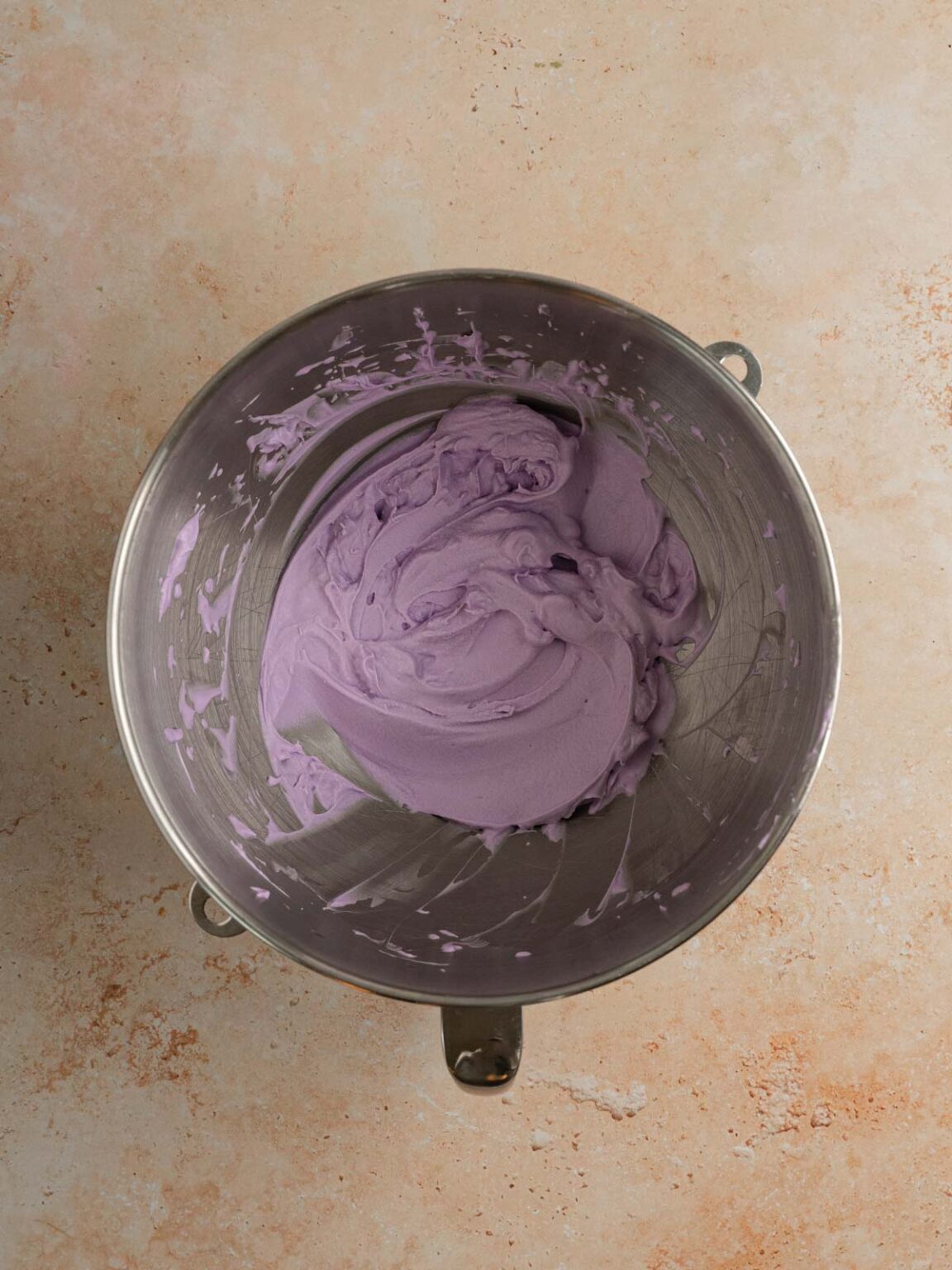 Vegan Ube Cheesecake Floured Frame